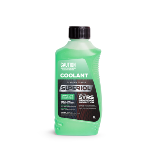 Superiol Long Life Premium 60 Concentrate Coolant 1L - SAF60C1L