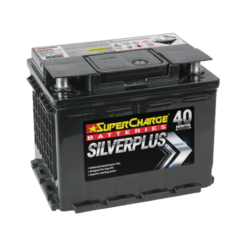 SuperCharge European Automotive Silver Plus Battery - SMF55H