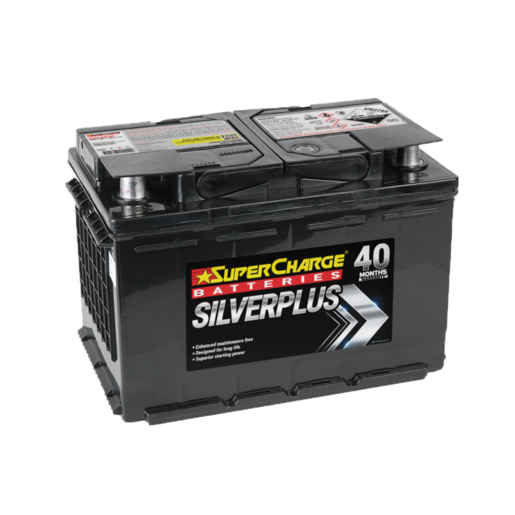 SuperCharge European Automotive Silver Plus Battery - SMF66HR