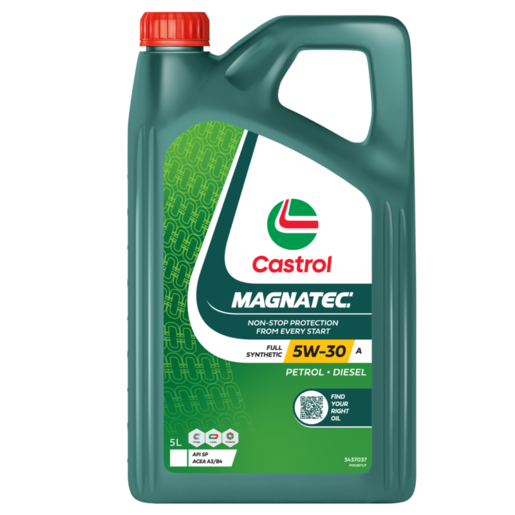 Castrol Magnatec 5W-30 Full Synthetic Engine Oil 5L -3437037