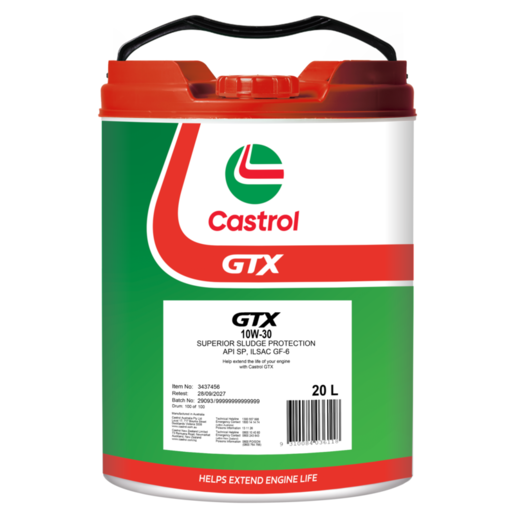 Castrol GTX 10W-30 20L -3437456