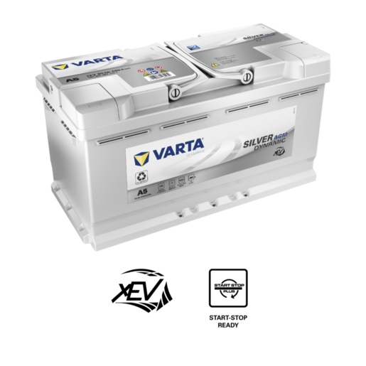 Varta 12V 850CCA Silver Dynamic AGM Battery - A5