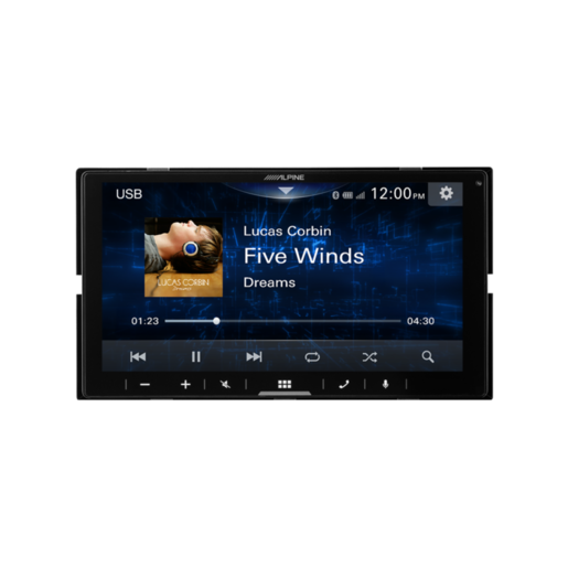 Alpine 7" Head Unit Media Receiver W/ Apple Carplay & Android Auto -  ILX-W670A