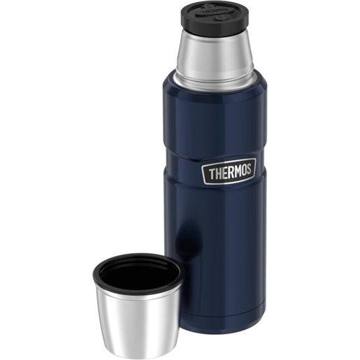 Thermos Stainless King Vacuum Insulated Flask Midnight Blue 470ml - SK2000MBAUS