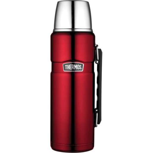 Thermos Stainless King Vacuum Insulated Flask Red 1.2L - SK2010RAUS