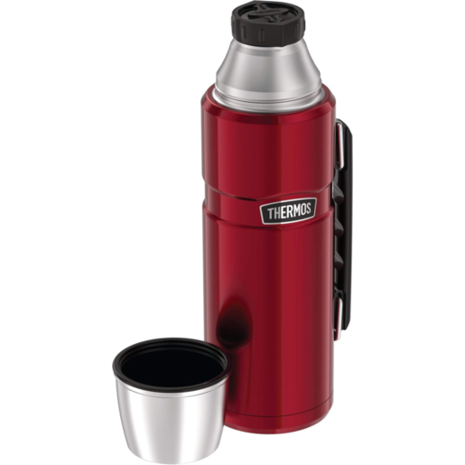 Thermos Stainless King Vacuum Insulated Flask Red 1.2L - SK2010RAUS