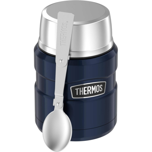 Thermos Stainless King Insulated Food Jar Midnight Blue 470ml - SK3000MBAUS