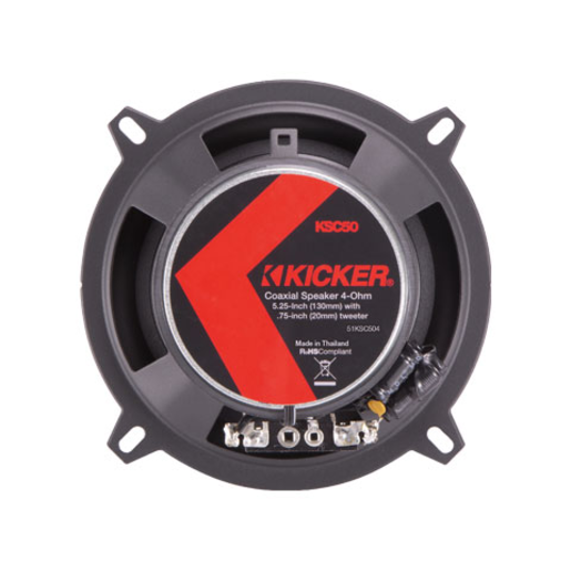 Kicker 5.25" Coxial Speakers - 51KSC504 