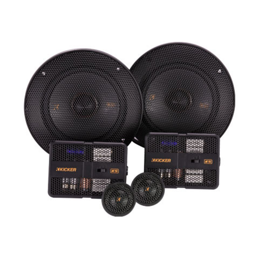 Kicker 5.25" Component Speaker System - 51KSS504