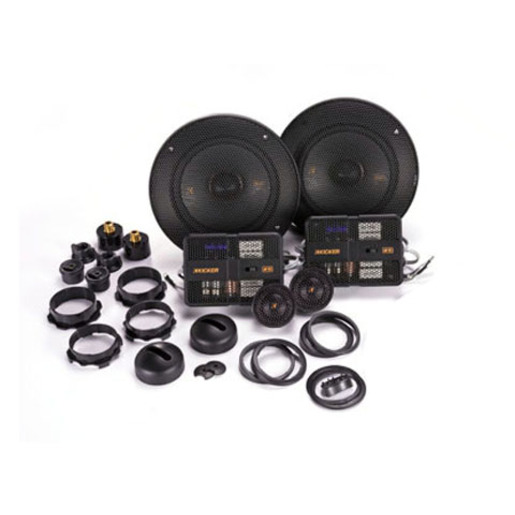 Kicker 5.25" Component Speaker System - 51KSS504