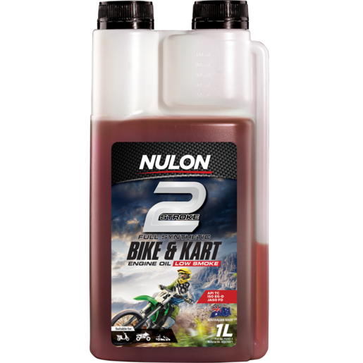 Nulon 2 Stroke Full Synthetic Bike and Kart Engine Oil 1L - FS2ST-1