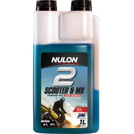 Nulon 2 Stroke Semi Synthetic Scooter and MX Engine Oil 1L - MC2ST-1