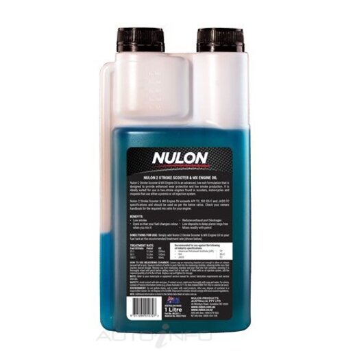 NULON SEMI SYN SCOOTER AND MX 2 STROKE OIL