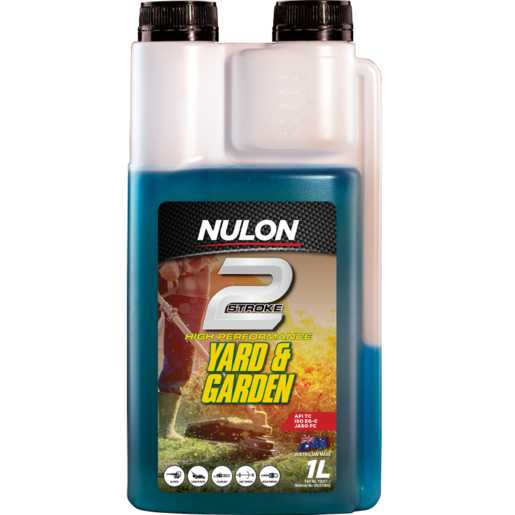 Nulon 2-Stroke High Performance Yard and Garden Oil 1L - YG2ST-1