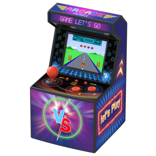 Streetwize 2.5" Mini Arcade Game Machine - BL-883B