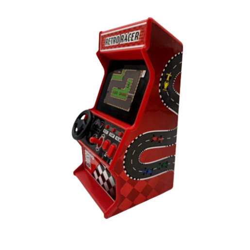 Streetwize Retro Racer Mini Arcade Game Machine 2.5" - 8101