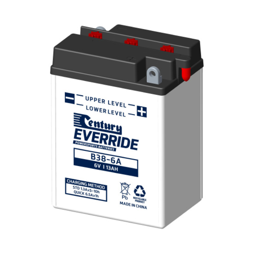 Century EverRide Powersports 6V 13AH Motorcycle Battery - 150189