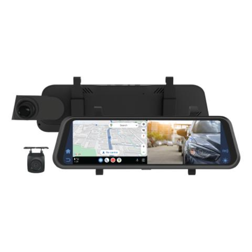 Gator 9" Wireless Smartphone Mirror Monitor With Reverse Camera - GRV92CPM