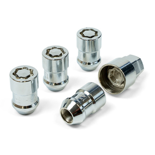 SAAS Lock Nuts Internal Star Bulge 12mm x 1.25 Pk 4 - 933525