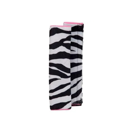 Ilana Seat Belt Protector Hot Zebra Black White - 25/ZEBSBPBW