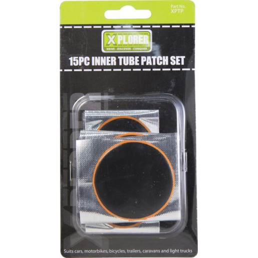 Xplorer 15pce Inner Tube Patch Set -  XPTP