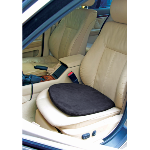 Streetwize Black Velour Seat Cushion - SWSCB