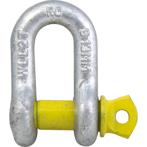 Rough Country Rated D Shackle 13mm (1/2") - W.L.L. 2T - RCR13
