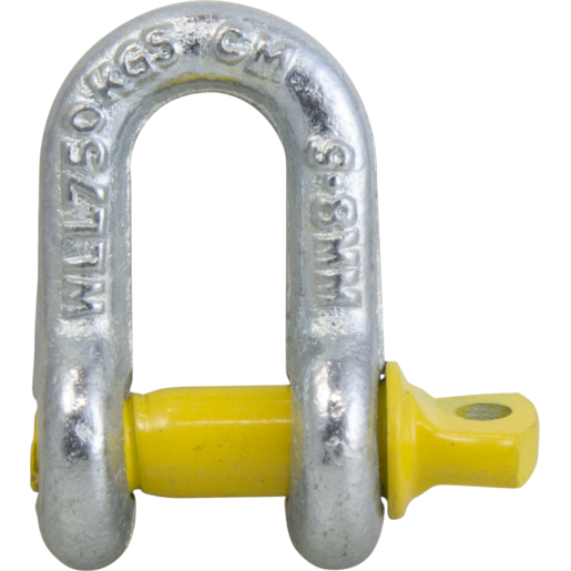 Rough Country Rated D Shackle W.L.L. 750kg 8mm - RCR8