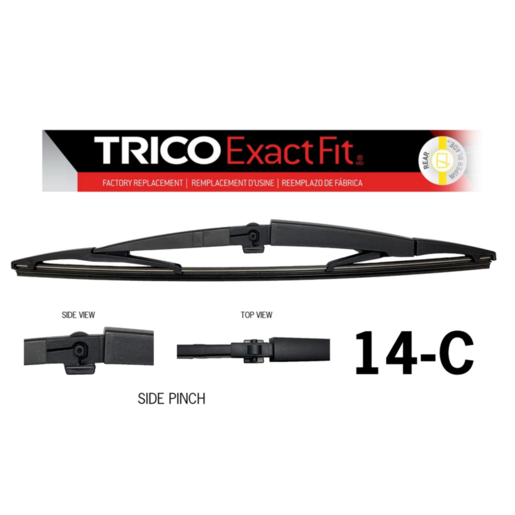 Trico Exact Fit Wiper Blade Rear - 14-C