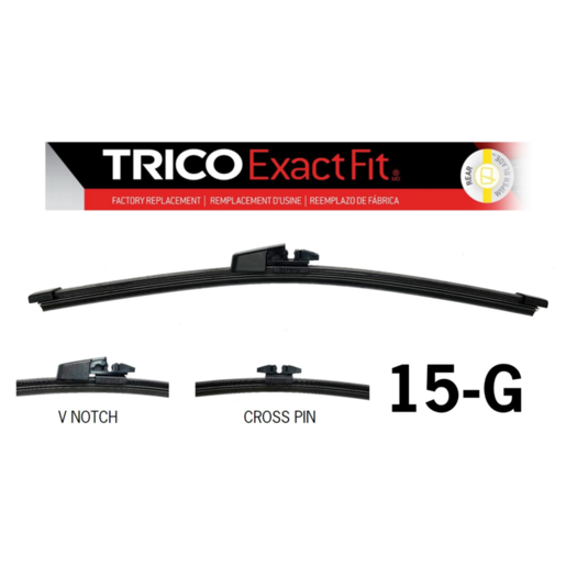 Trico Exact Fit Wiper Blade Rear To Suit BMW Various Models 37mm - 15-G