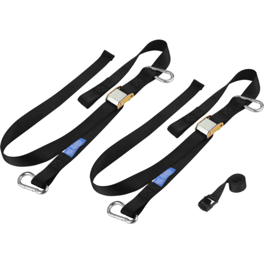 Xplorer Motocycle Cambuckle Tiedown Set - XPMC182