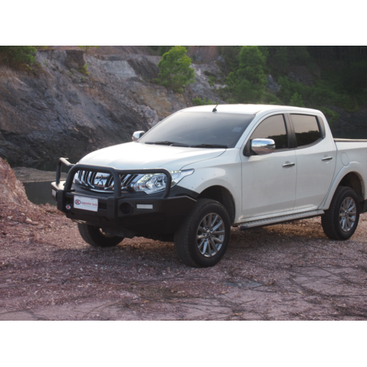 Opposite Lock 3 Loop Bull Bar To Suit Mitsubishi Triton Mq 01/15-ON - OL123MT15