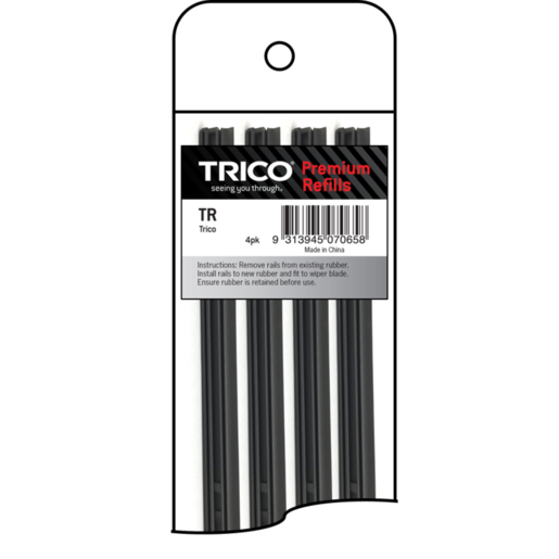 Trico Premium Wiper Blade Refill 10mm Hybrid 610mmx10mm - TRT610-4