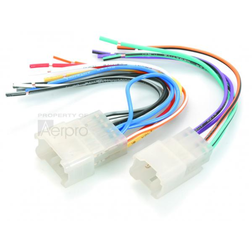 Aerpro Vehicle Specific Plug to Bare Wire Harness To Suit Holden - AP1761