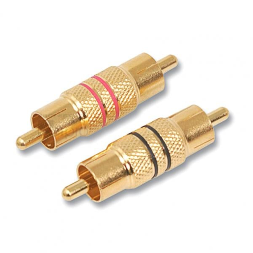 Aerpro Male To Male RCA Adaptor Pack of 2 - AP605 