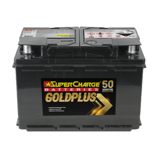 SuperCharge Gold Plus 12V 800CCA Car Battery - MF66HR