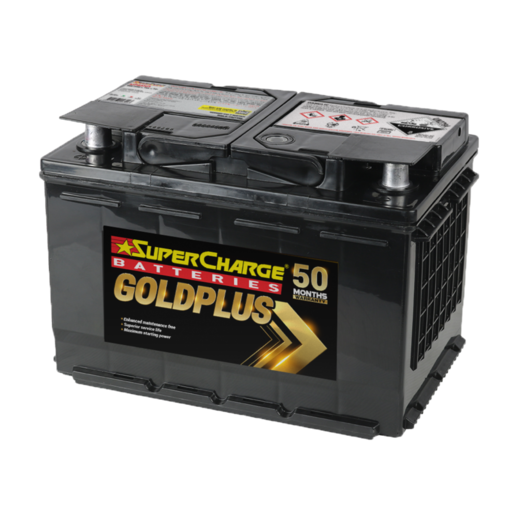 SuperCharge Gold Plus 12V 800CCA Car Battery - MF66HR