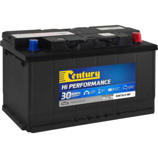 Century DIN75LH MF Hi Performance Conventional Car Battery - 115147