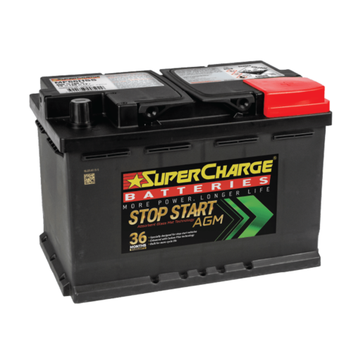 SuperCharge Stop Start AGM 12V 760CCA Car Battery - MF66HSS