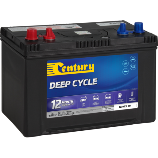 Century N70TX MF Deep Cycle Flooded Battery - 145106