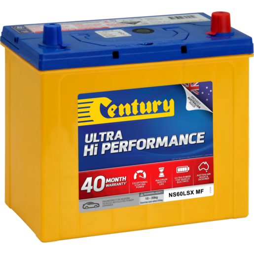 Century NS60LSX MF Ultra Hi Performance Battery - 107128