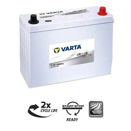 Varta Silver Dynamic EFB Battery - T-110/145D31L