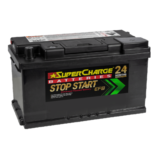 SuperCharge Stop Start EFB 12V 780CCA Car Battery - MF77EF