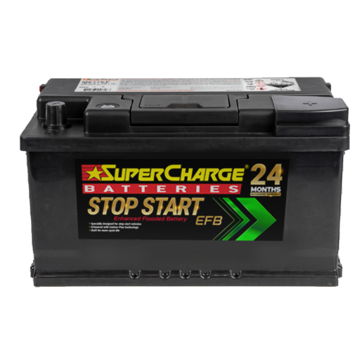 SuperCharge Stop Start EFB 12V 780CCA Car Battery - MF77EF