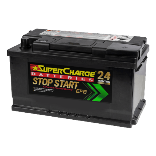 SuperCharge Stop Start EFB 12V 780CCA Car Battery - MF77EF