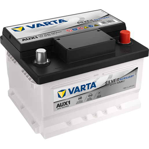 Varta Silver Dynamic Auxiliary SLI Battery - AUX1