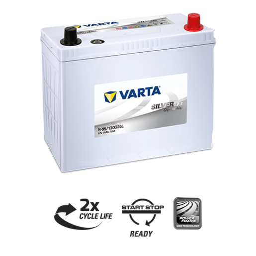 Varta Silver Dynamic EFB Battery - S-95/130D26L