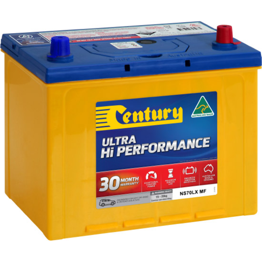 Century NS70LX MF Ultra Hi Performance 4WD Battery - 127127