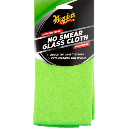 Meguiar's No Smear Glass Cloth Large 40cm X 40cm - AG3032 