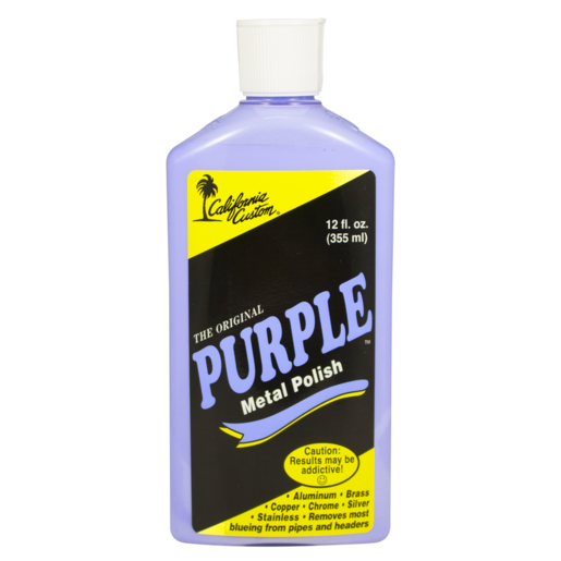 California Custom The Original Purple Metal Polish 355mL - PMP